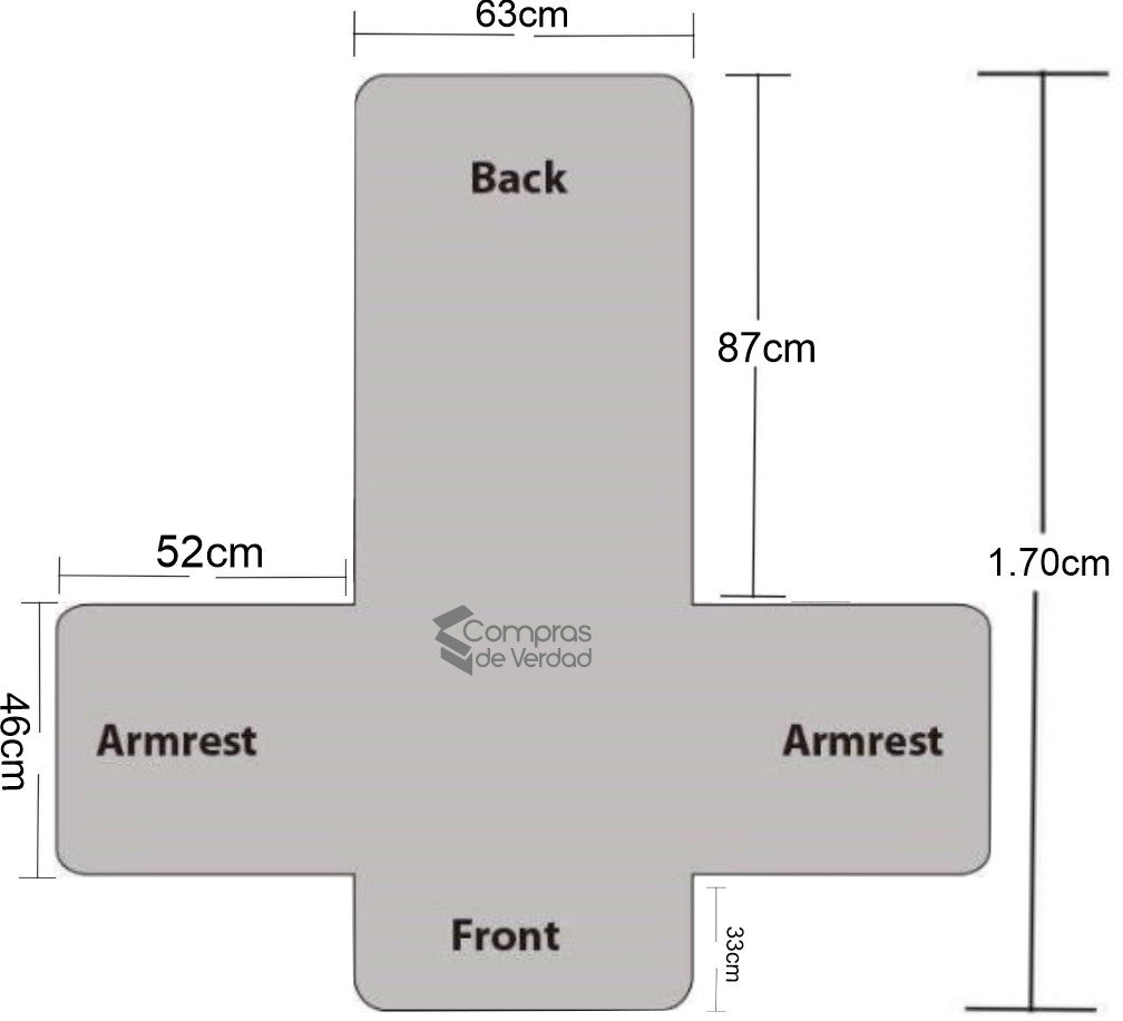PROTECTOS SOFA DOBLE FAZ - 1 - 2 y 3 PUESTOS