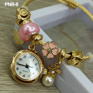 RELOJ PULSERA TIPO PANDORA