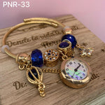 RELOJ PULSERA TIPO PANDORA