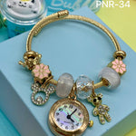 RELOJ PULSERA TIPO PANDORA